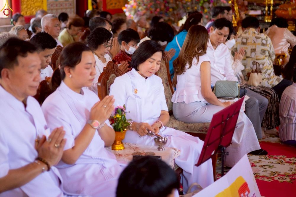 ภาพ No.259141:วันที่ 19 ตุลาคม พ.ศ. 2568 พิธีทอดกฐินสามัคคีทั่วไทย 30,000 วัด โดยคณะศิษยานุศิษย์ บูชาธรรม 81 ปี หลวงพ่อธัมมชโย ณ วัดภาณุรังษี แขวงบางพลัด  เขตบางพลัด กรุงเทพมหานคร