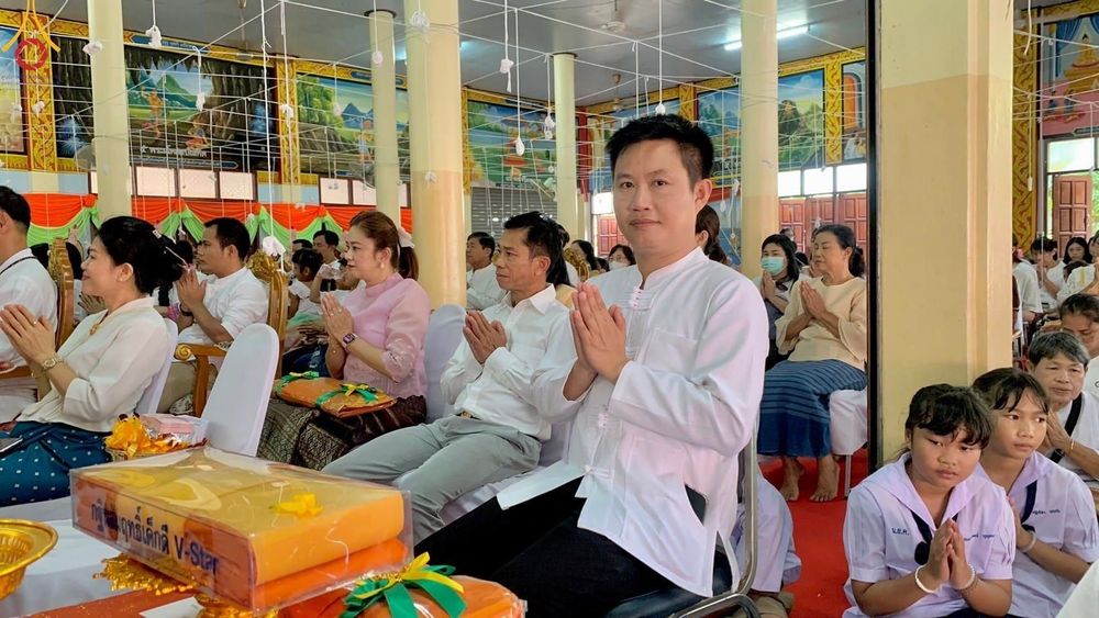 ภาพ No.182138:พิธีทอดกฐิน ณ วัดทาหนองยางไคล จ.ลำพูน ในโครงการทอดกฐินสามัคคีทั่วไทย 30,000 วัด บูชาธรรม 80 ปี หลวงพ่อธัมมชโย โดยคณะศิษยานุศิษย์วัดพระธรรมกาย วันที่ 27 ตุลาคม พ.ศ.2567