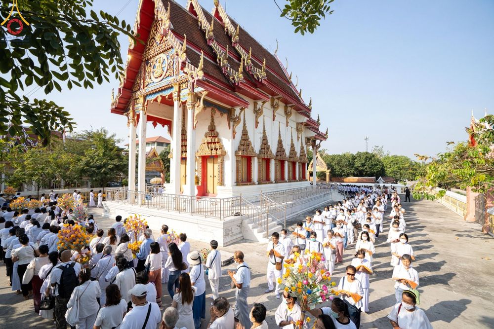 ภาพ No.113925:พิธีทอดผ้าป่าทำนุบำรุงศาสนสถาน ณ วัดเกิดการอุดม ต.คลองสาม อ.คลองหลวง จ.ปทุมธานี วันที่ 17 มกราคม พ.ศ. 2567