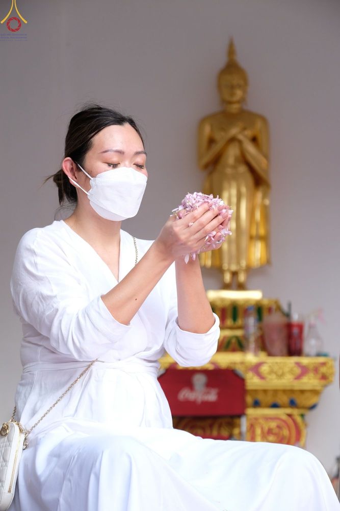 ภาพ No.70897:พิธีต้อนรับพระธรรมยาตรา ในโครงการธรรมยาตรากตัญญูบูชา มหาปูชนียาจารย์ พระมงคลเทพมุนี(สด จนฺทสโร) พระผู้ปราบมาร อนุสรณ์สถาน 7 แห่ง ปีที่ 11 วันที่ 14 มกราคม พ.ศ. 2566 ณ อนุสรณ์สถานลำดับที่ 3 สถานที่เกิดในเพศสมณะ วัดสองพี่น้อง อ.สองพี่น้อง จ.สุพรรณบุรี