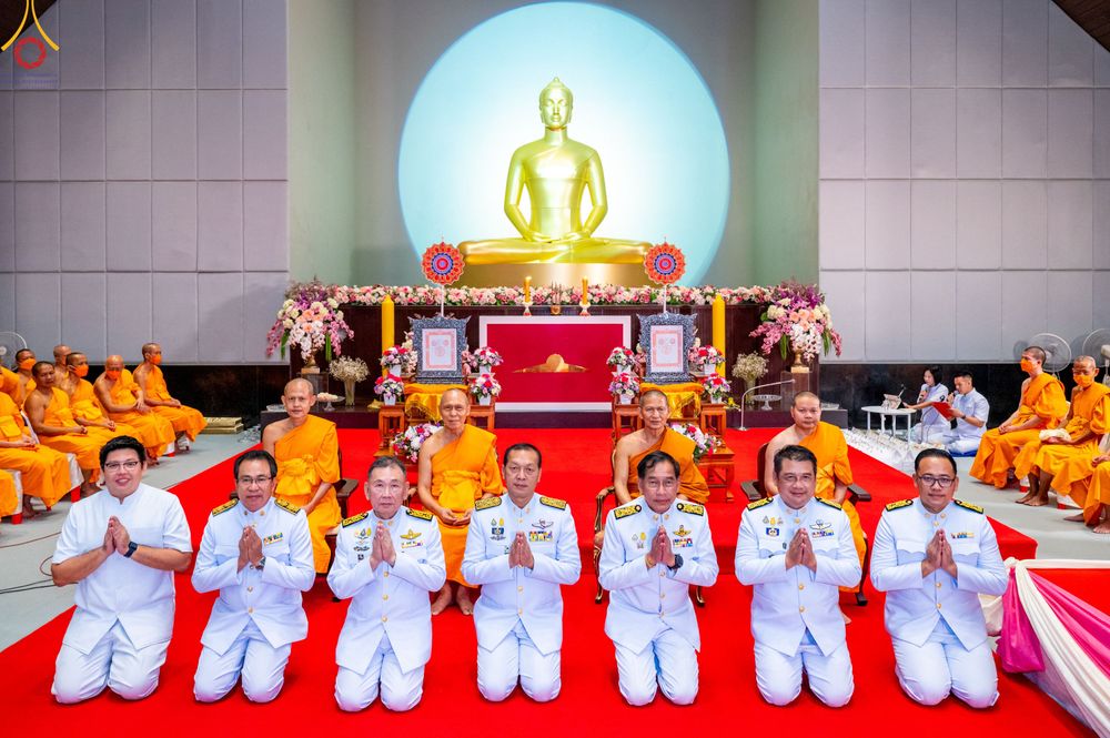ภาพ No.78595:พิธีต้อนรับสัญญาบัตร พัดยศ ผ้าไตรและถวายมุทิตาสักการะฯ พระครูสิทธิรัตนวิเทศ และ พระครูวิเทศสันติคุณ วันอังคารที่ 28 มีนาคม พ.ศ. 2566 ณ อุโบสถวัดพระธรรมกาย