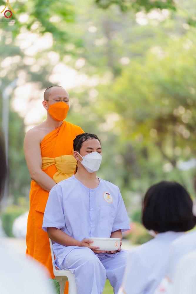 ภาพ No.80089:พิธีตัดปอยผมและปลงผมนาคธรรมทายาท โครงการอุปสมบทหมู่ธรรมทายาท พุทธศาสตร์สากลรุ่นที่ 7 (ภาคฤดูร้อน) วันอาทิตย์ที่ 9 เมษายน พ.ศ.2566
