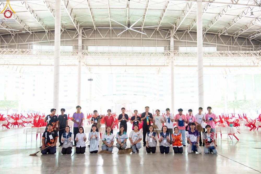 ภาพ No.59491:การอบรมอาสาสมัคร  เตรียมงานและจัดถวายภัตตาหาร แด่พระสังฆาธิการ 10,000 กว่าวัดทั่วประเทศ ในวันที่ 21-22 เมษายน พ.ศ.2567 เพื่องานวันคุ้มครองโลก จัดโดย ชมรมพุทธศาสตร์สากลฯ