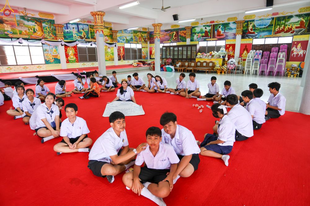ภาพ No.338539:วันที่ 2-3 กรกฎาคม พ.ศ.2569 โครงการอบรมคุณธรรม จริยธรรมและความดีสากล ประจำปีการศึกษา2569 นักเรียนกว่า 150 คน  ณ วัดราษฎร์บูรณะ (วัดบางปลา) ต.บางปลา อ.บางพลี จ.สมุทรปราการ