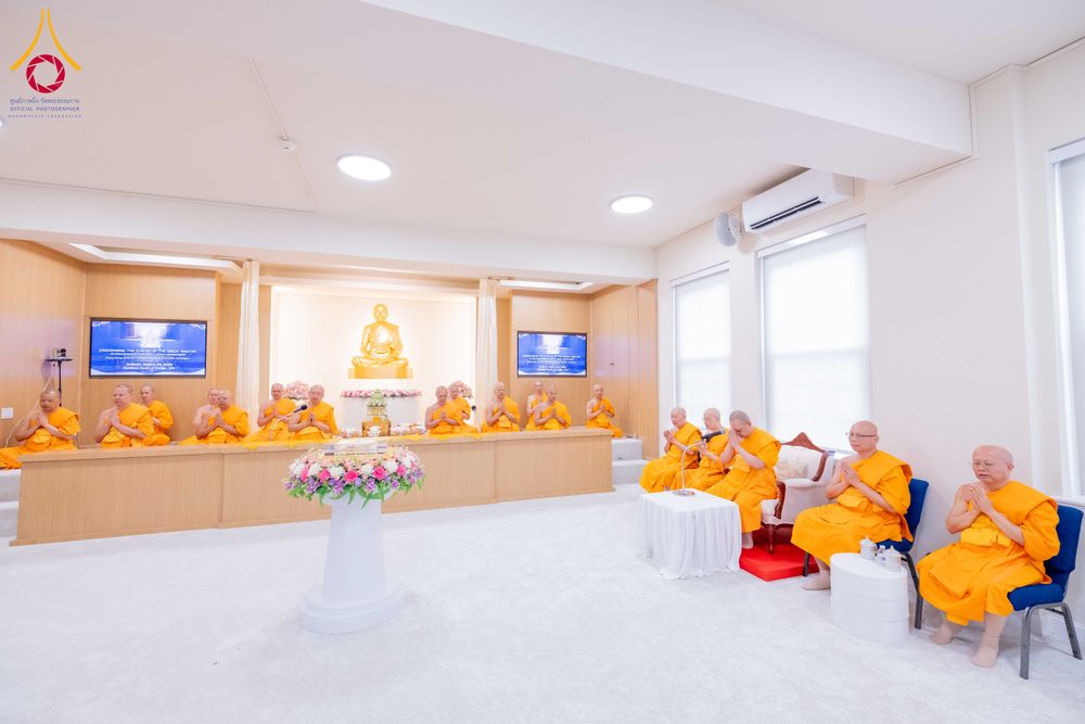 ภาพ No.319190:วันที่ 29 มีนาคม พ.ศ.2569 พิธีอัญเชิญรูปหล่อพระมงคลเทพมุนี (สด จนฺทสโร) ประดิษฐาน ณ ห้องปฏิบัติธรรม “มงคลรัตนโชติ”  วัดพระธรรมกายชิคาโก ประเทศสหรัฐอเมริกา