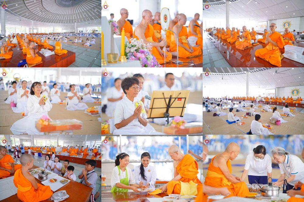 ภาพ No.322817:วันที่ 18 เมษายน พ.ศ. 2569 พิธีถวายภัตตาหารเมนูสวรรค์ เพื่อการบรรลุธรรม ณ หอฉันคุณยายอาจารย์ฯ วัดพระธรรมกาย