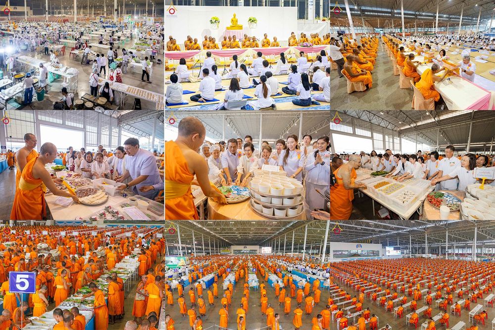 ภาพ No.306102:วันที่ 30 มกราคม พ.ศ. 2569 พิธีถวายภัตตาหารเป็นสังฆทาน แด่พระธรรมยาตรา ณ วัดพระธรรมกาย  จังหวัดปทุมธานี ในโครงการธรรมยาตรา กตัญญูบูชา มหาปูชนียาจารย์ พระมงคลเทพมุนี(สด จนฺทสโร) พระผู้ปราบมาร อนุสรณ์สถาน 7 แห่ง ปีที่ 14