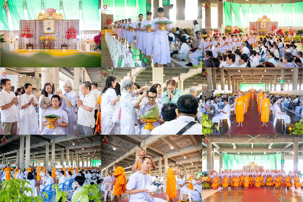 ภาพ No.293597:วันที่ 10 มกราคม พ.ศ. 2569 พิธีปลงผมธรรมทายาทบูชาธรรม 117  ปี คุณยายอาจารย์ฯ ณ วิหารคด วัดพระธรรมกาย ปทุมธานี
