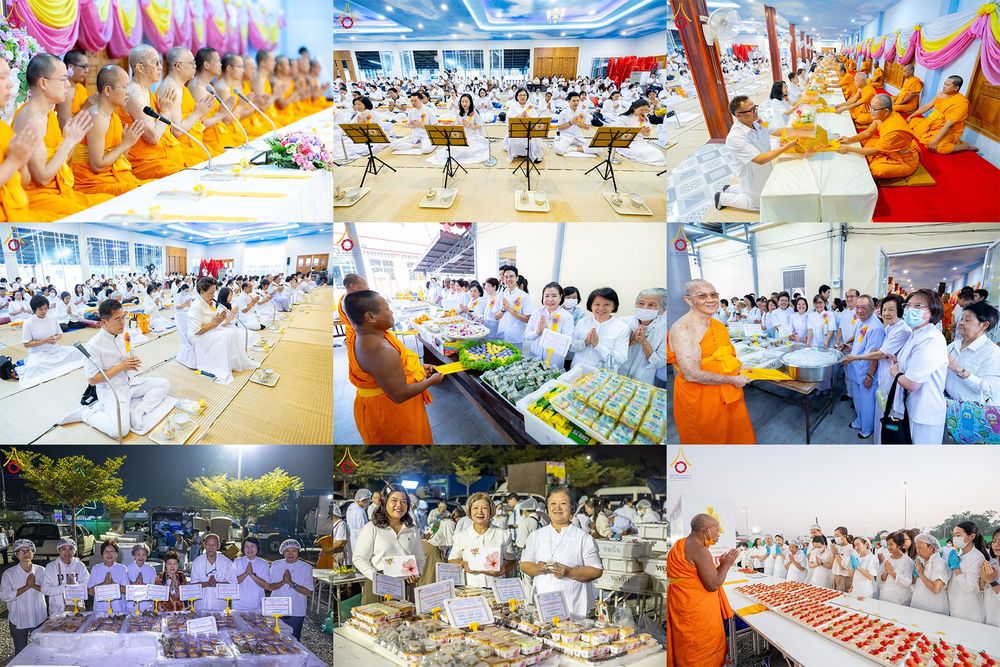 ภาพ No.294710:วันที่ 15 มกราคม พ.ศ. 2569 พิธีถวายภัตตาหารเป็นสังฆทาน แด่พระธรรมยาตรา ณ วัดโบสถ์บน ต.บางคูเวียง จ.นนทบุรี อนุสรณ์สถานลำดับที่ 4 สถานที่เกิดด้วยกายธรรม ในโครงการธรรมยาตรา กตัญญูบูชา มหาปูชนียาจารย์ พระมงคลเทพมุนี(สด จนฺทสโร) พระผู้ปราบมาร อนุสรณ์สถาน 7 แ