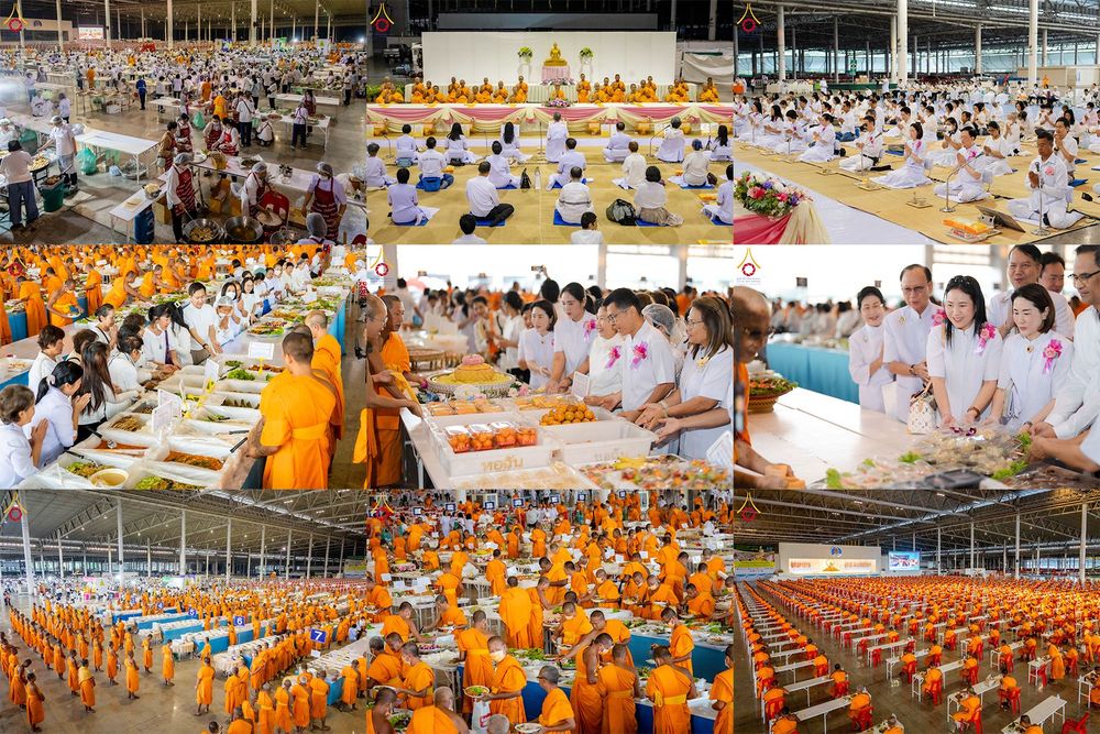 ภาพ No.305449:วันที่ 29 มกราคม พ.ศ. 2569 พิธีถวายภัตตาหารเป็นสังฆทาน แด่พระธรรมยาตรา ณ วัดพระธรรมกาย  จังหวัดปทุมธานี ในโครงการธรรมยาตรา กตัญญูบูชา มหาปูชนียาจารย์ พระมงคลเทพมุนี(สด จนฺทสโร) พระผู้ปราบมาร อนุสรณ์สถาน 7 แห่ง ปีที่ 14