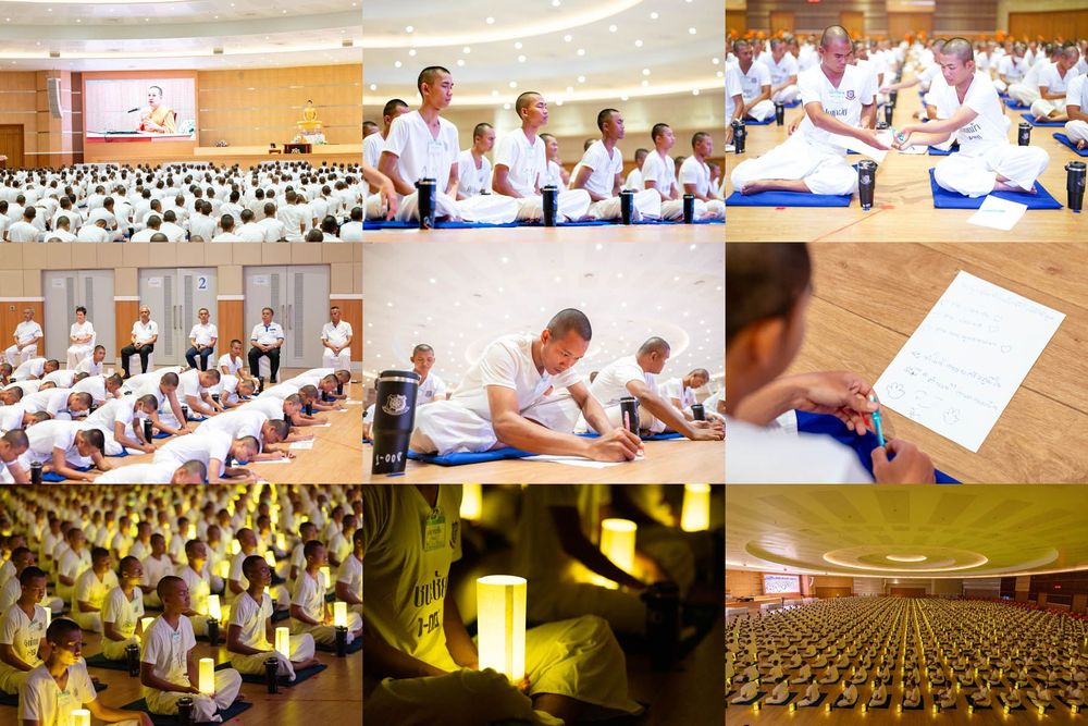 ภาพ No.341504:วันที่ 26 กรกฎาคม พ.ศ. 2569 โครงการพัฒนาคุณธรรม จริยธรรม สำหรับนักเรียนนายสิบตำรวจ (นสต.) รุ่นที่ 17 ศูนย์ฝึกอบรมตำรวจภูธรภาค 1 ได้จัดกิจกรรม  จุดเทียนรวมใจและปฏิบัติธรรมเจริญสมาธิภาวนา เพื่อน้อมอุทิศถวายเป็นพระราชกุศลฯ ณ ศูนย์ปฏิบัติธรรมเวิล์ดพีช วัลเล่