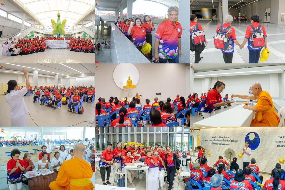 ภาพ No.321077:วันที่ 10 เมษายน พ.ศ.2569 โครงการส่งเสริมและสนับสนุนการเรียนรู้สำหรับผู้สูงอายุ ประจำปีงบประมาณ พ.ศ.2569 จัดโดย ฝ่ายสังคมสงเคราะห์ กองสวัสดิการสังคม องค์การบริหารตำบลคลองสาม จ.ปทุมธานี ณ วัดพระธรรมกาย