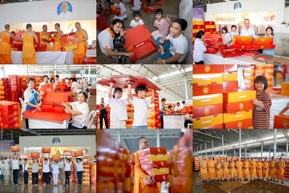 ภาพ No.320476:วันที่ 10 เมษายน พ.ศ.2569 การเตรียมกล่องไทยธรรม เพื่องานถวายมหาสังฆทาน 40,000 กว่าวัดทั่วประเทศ วันคุ้มครองโลก 22 เมษายน พ.ศ.2569 วัดพระธรรมกาย