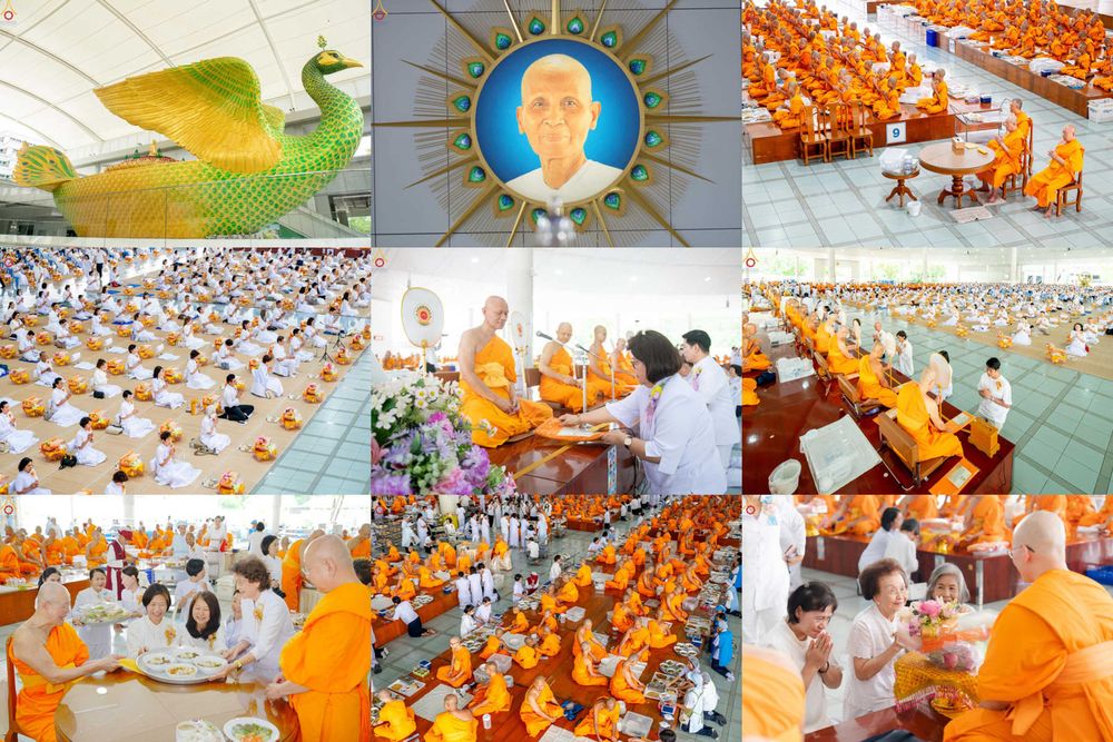 ภาพ No.348159:วันที่ 10 กันยายน พ.ศ.2569 พิธีสวดพระพุทธมนต์ และถวายภัตตาหารเป็นสังฆทาน เนื่องในวันครบ 26 ปี วันคล้ายละสังขาร คุณยายอาจารย์มหารัตนอุบาสิกาจันทร์ ขนนกยูง ณ หอฉันคุณยายอาจารย์ฯ วัดพระธรรมกาย