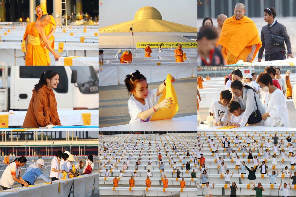 ภาพ No.320203:วันที่ 3-7 เมษายน พ.ศ.2569 การเตรียมงาน ณ ลานธรรม เพื่องานถวายมหาสังฆทาน 40,000 กว่าวัดทั่วประเทศ วันคุ้มครองโลก 22 เมษายน พ.ศ.2569 วัดพระธรรมกาย