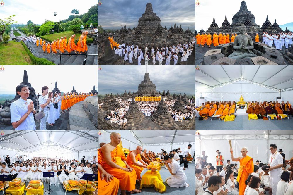 ภาพ No.331576:วันอาทิตย์ที่ 31 พฤษภาคม พ.ศ. 2569 เทศกาลวิสาขบูชานานาชาติ มหาเจดีย์บุโรพุทโธ (Borobudur) ในจังหวัดชวากลาง ประเทศอินโดนีเซีย