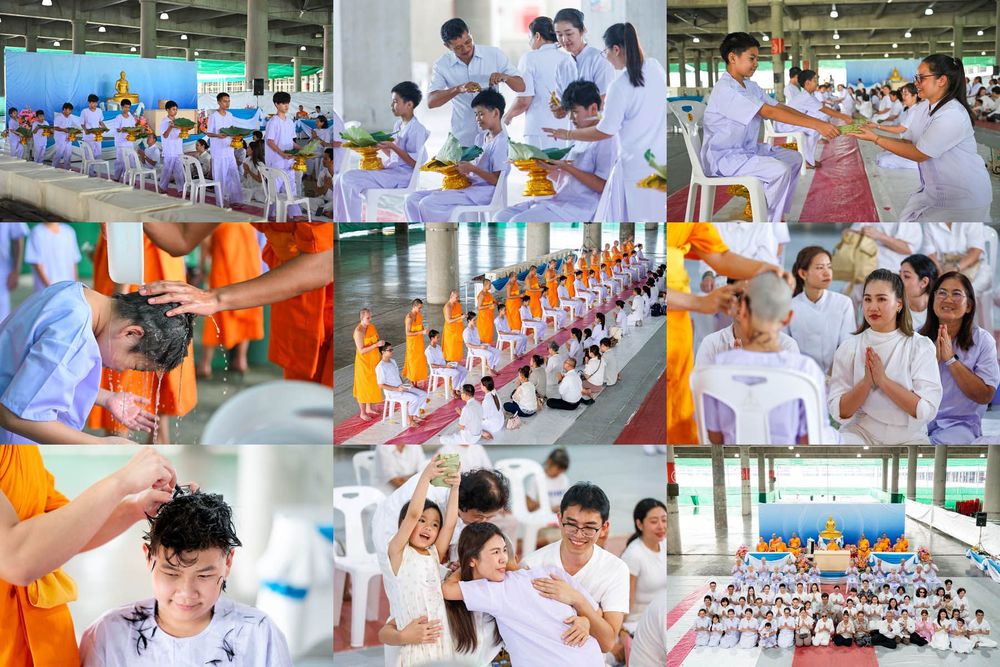 ภาพ No.338157:วันอาทิตย์ต้นเดือน 5 กรกฎาคม พ.ศ.2569 พิธีตัดปอยผมสามเณรนานาชาติ AEC & WAB รุ่นที่ 1 ณ วัดพระธรรมกาย