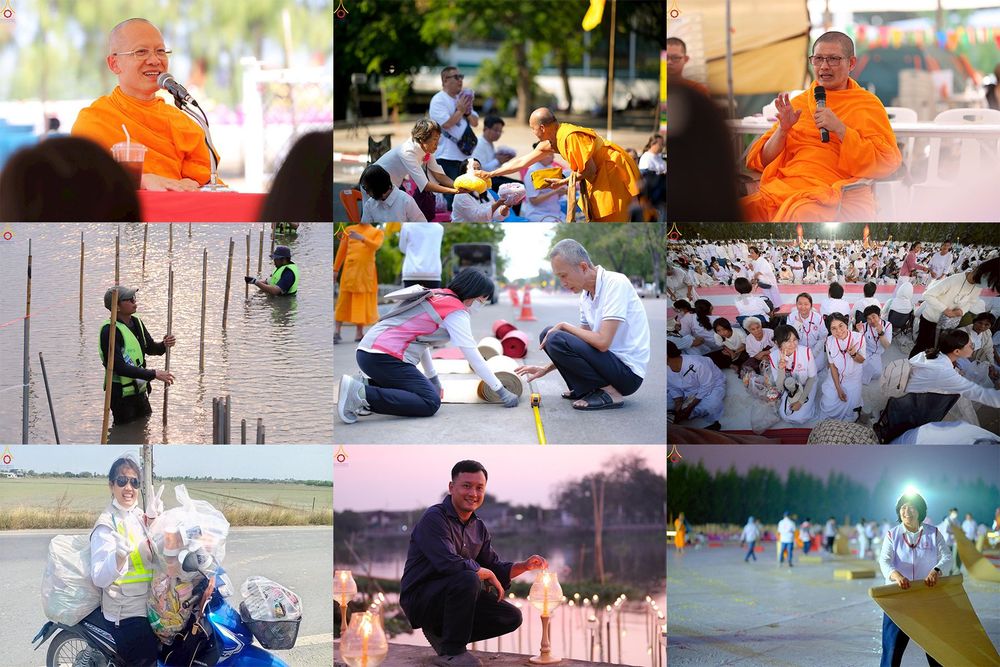 ภาพ No.306515:ภาพเบื้องหลังอาสาสมัครรวมใจ ชุดที่ 5 ในโครงการธรรมยาตรา กตัญญูบูชา มหาปูชนียาจารย์ พระมงคลเทพมุนี(สด จนฺทสโร) พระผู้ปราบมาร อนุสรณ์สถาน 7 แห่ง ปีที่ 14