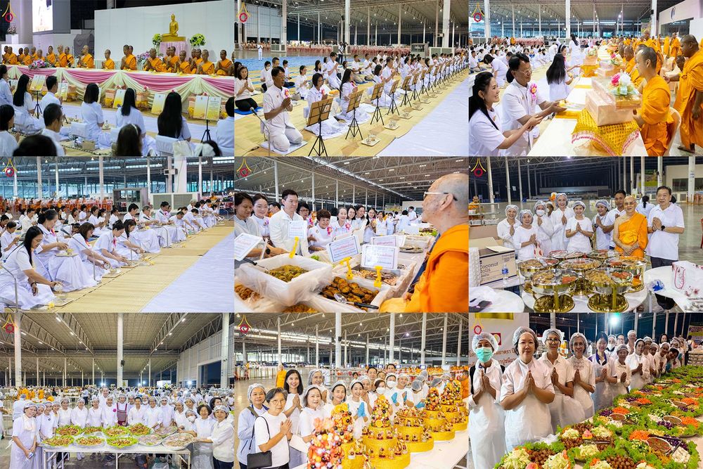 ภาพ No.302961:วันที่ 26 มกราคม พ.ศ. 2569 พิธีถวายภัตตาหารเป็นสังฆทาน แด่พระธรรมยาตรา ณ วัดพระธรรมกาย  จังหวัดปทุมธานี ในโครงการธรรมยาตรา กตัญญูบูชา มหาปูชนียาจารย์ พระมงคลเทพมุนี(สด จนฺทสโร) พระผู้ปราบมาร อนุสรณ์สถาน 7 แห่ง ปีที่ 14