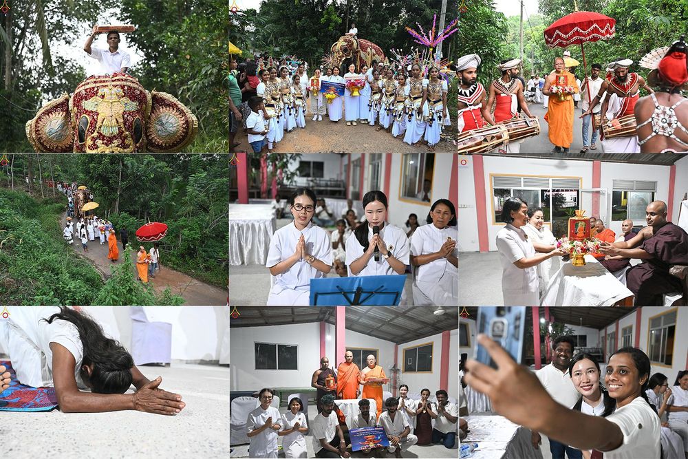 ภาพ No.278849:วันที่ 1 พฤศจิกายน  2568 กฐินสมทบวัดต่างประเทศ โดยคณะศิษยานุศิษย์ บูชาธรรม 81 ปี หลวงพ่อธัมมชโย กฐินช้างศรีลังกา  ณ วัดสุวรรณวิหาร เขตอาวิซาเวรี ประเทศศรีลังกา