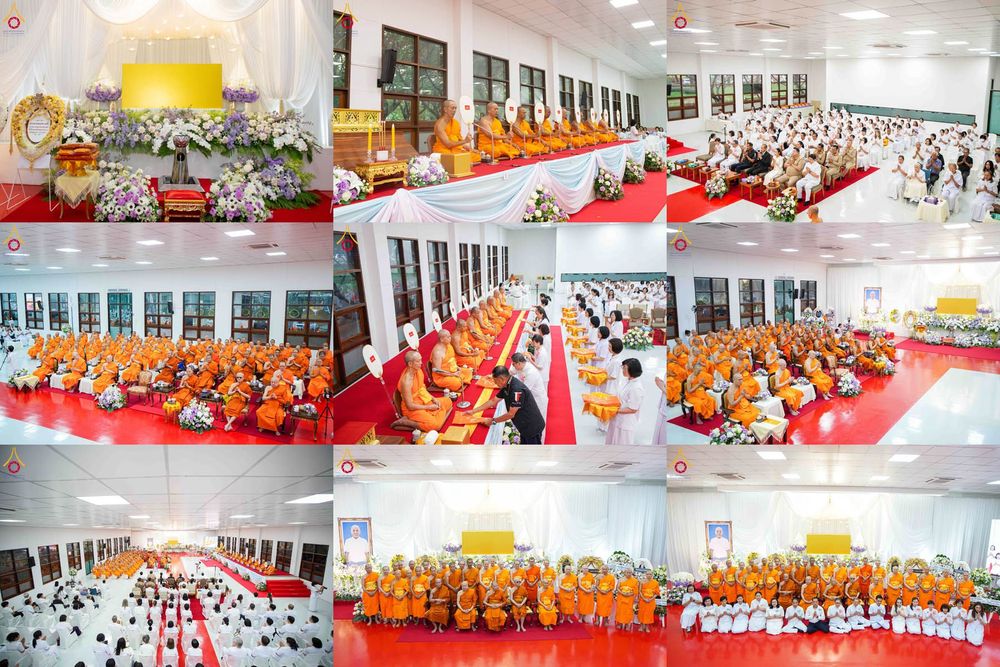 ภาพ No.315466:วันพุธที่ 25 มีนาคม พ.ศ. 2569 พิธีบำเพ็ญกุศล คุณพ่อณรงค์ จินตมากุล  สิริอายุ 99 ปี 11 เดือน โยมบิดา พระครูปลัดรัตนวีรวัฒน์ (รังสฤษดิ์ อิทฺธิจินตโก) ที่ปรึกษาเจ้าคณะจังหวัดปทุมธานี เจ้าอาวาสวัดพระธรรมกาย  ณ ห้องปลูกศรัทธา 2 วัดพระธรรมกาย ปทุมธานี