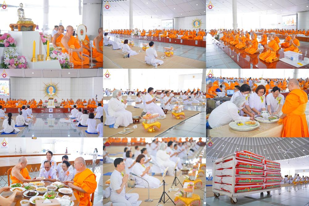 ภาพ No.320654:วันที่ 11 เมษายน พ.ศ.2569 พิธีถวายภัตตาหารเมนูสวรรค์ เพื่อการบรรลุธรรม ณ หอฉันคุณยายอาจารย์ฯ วัดพระธรรมกาย