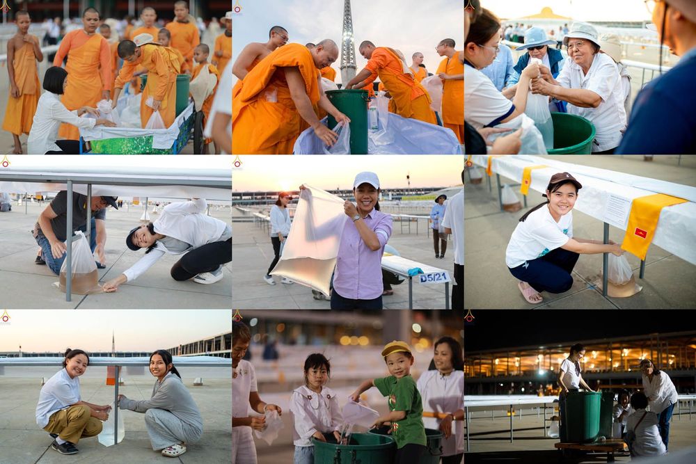 ภาพ No.320405:วันที่ 9 เมษายน พ.ศ.2569 การเตรียมงาน มัดถุงน้ำ ถ่วงขาโต๊ะไทยธรรม เพื่องานถวายมหาสังฆทาน 40,000 กว่าวัดทั่วประเทศ วันคุ้มครองโลก 22 เมษายน พ.ศ.2569 วัดพระธรรมกาย