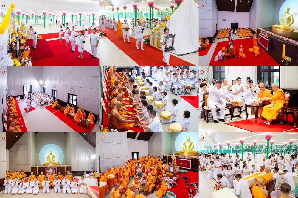 ภาพ No.332280:วันเสาร์ที่ 6 มิถุนายน พ.ศ.2569 พิธีต้อนรับสัญญาบัตร พัดยศ พระราชภาวนาวชิรวิเทศ วิ. ณ อุโบสถพระไตรปิฏก วัดพระธรรมกาย