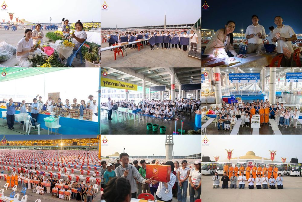 ภาพ No.324193:วันที่ 17-21 เมษายน 2569 เตรียมงานถวายสังฆทาน40000กว่าวัดทั่วประเทศ