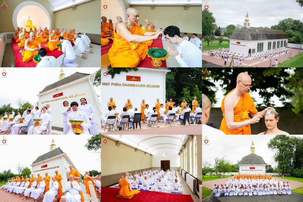 ภาพ No.336605:วันศุกร์ที่ 12 มิถุนายน พ.ศ. 2569 พิธีตัดปอยผมและพิธีปลงผมนาคธรรมทายาท  ภาคพื้นยุโรป รุ่นที่ 11   ณ วัดพระธรรมกายเบลเยียม ประเทศเบลเยียม