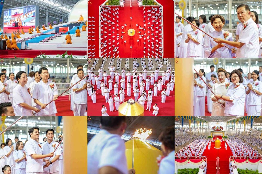 ภาพ No.347787:วันอาทิตย์ที่ 6 กันยายน พ.ศ.2569 พิธีจุดเทียนใจ ไฟนิรันดร์ อนันตชัย ณ รัตนบัลลังก์ วัดพระธรรมกาย