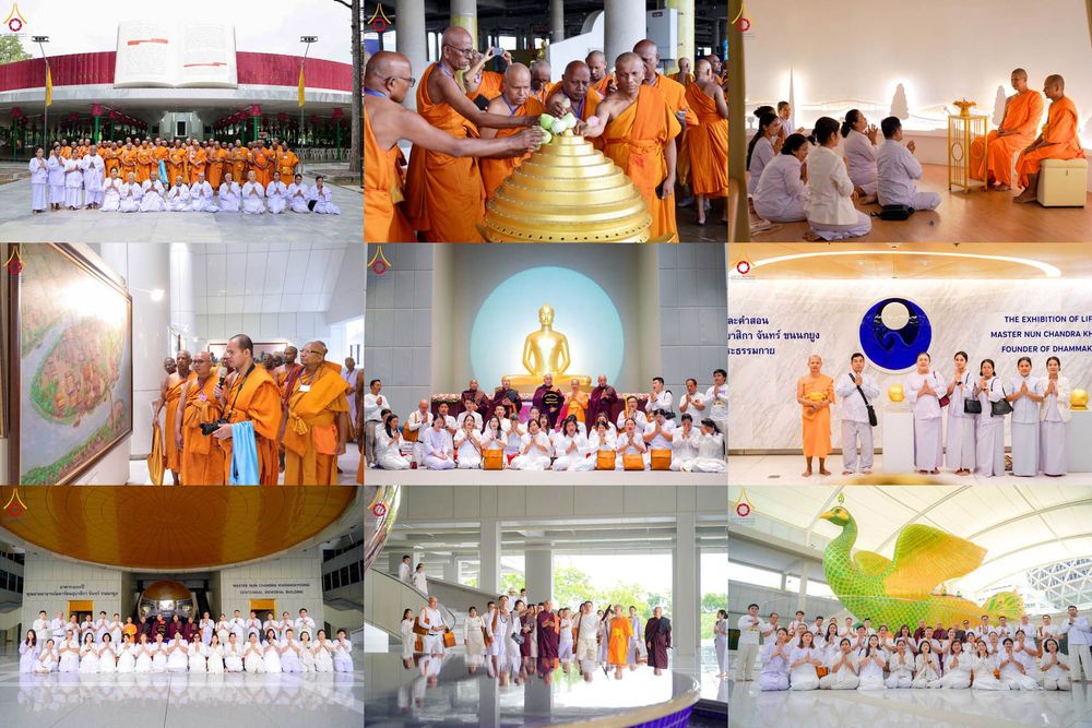 ภาพ No.327631:วันที่ 1-6 พฤษภาคม พ.ศ.2569 ต้อนรับชาวต่างชาติ พระภิกษุ คณะชาวเมียนมาร์  อุบาสิกาชาวอินเดีย เยี่ยมชมวัดพระธรรมกายและสักการะพระมหาธรรมกายเจดีย์