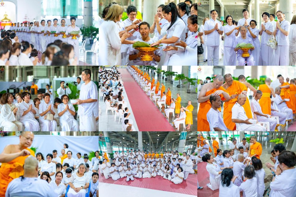 ภาพ No.333441:วันอาทิตย์ที่ 7 มิถุนายน พ.ศ.2569 พิธีตัดปอยผมและปลงผมนาคธรรมทายาท โครงการบรรพชาและอุปสมบทหมู่ธรรมทายาท รุ่นผู้บริหาร รุ่นที่ 16 ณ วิหารคด 11 วัดพระธรรมกาย