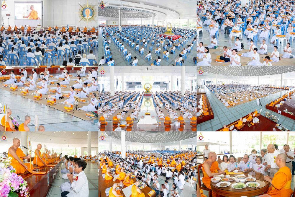ภาพ No.326673:วันที่ 1 พฤษภาคม พ.ศ.2569 พิธีบุพเปตพลี ครั้งที่ 181 ร่วมอุทิศบุญแด่หมู่ญาติที่ล่วงลับไปแล้ว และสืบทอดอายุพระพุทธศาสนา ณ หอฉันคุณยายอาจารย์ฯ วัดพระธรรมกาย