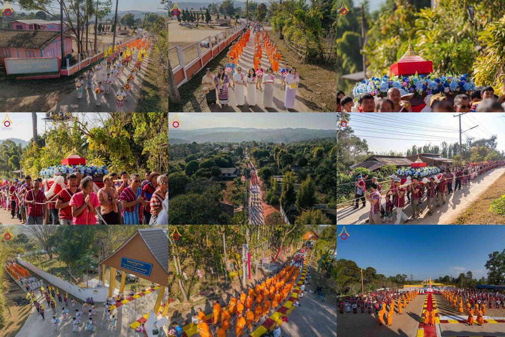 ภาพ No.308874:วันศุกร์ที่ 6 กุมภาพันธ์ พ.ศ.2569 พิธีอัญเชิญพระบรมสารีริกธาตุ เพื่อประดิษฐาน  ณ เจดีย์วัดทุ่งเจริญธรรม อ.อมก๋อย จ.เชียงใหม่