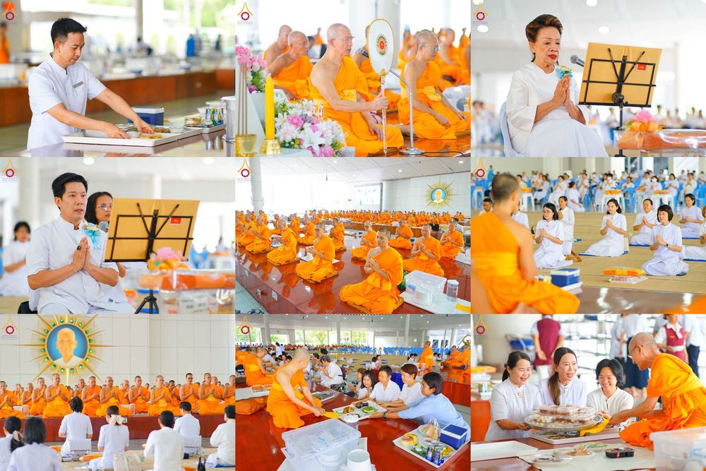ภาพ No.316407:วันเสาร์ที่ 21 มีนาคม พ.ศ.2569 พิธีถวายภัตตาหารเมนูสวรรค์ เพื่อการบรรลุธรรม ณ หอฉันคุณยายอาจารย์ฯ วัดพระธรรมกาย