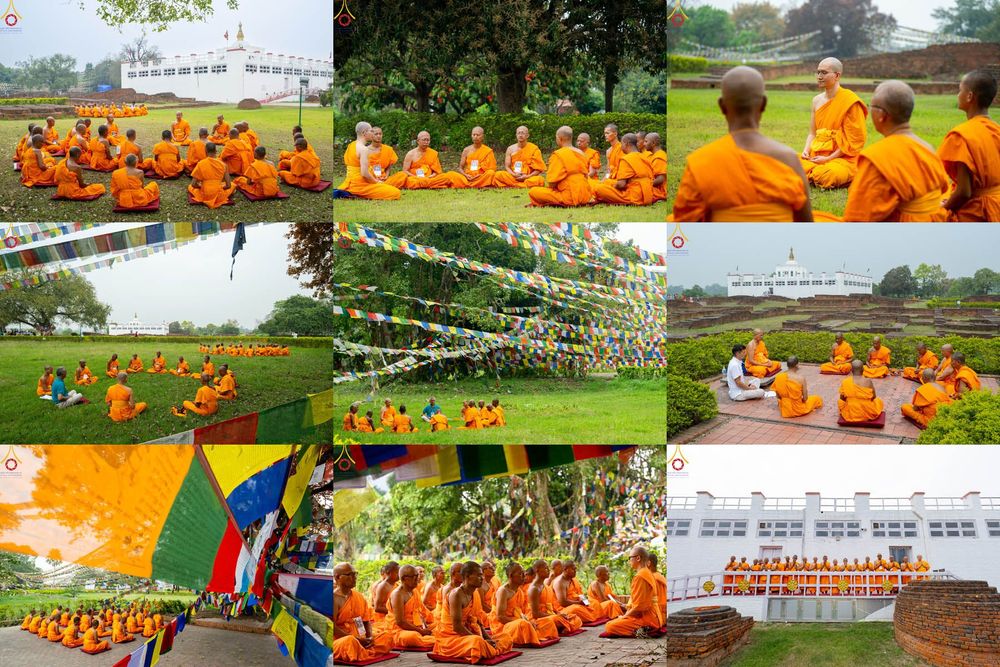 ภาพ No.314610:วันที่ 20 มีนาคม พ.ศ. 2569 พระอาจารย์ แนะนำการปฏิบัติธรรมให้แก่สามเณร  โครงการบรรพชาสามเณร 500 รูป เนปาล ณ วิหารมายาเทวี ประเทศเนปาล