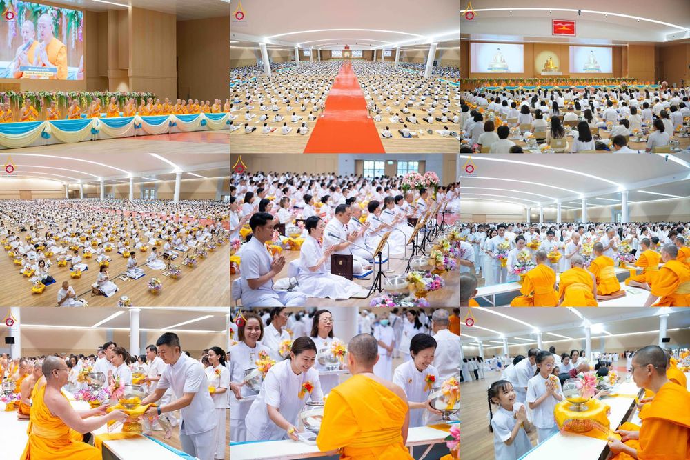 ภาพ No.310623:วันอาทิตย์ที่ 22 กุมภาพันธ์ พ.ศ. 2569 พิธีถวายโคมมาฆประทีป ณ ห้องแก้วสารพัดนึก 2 วัดพระธรรมกาย จ.ปทุมธานี