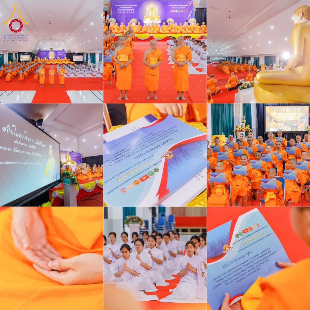 ภาพ No.279971:วันที่ 31 ธันวาคม พ.ศ. 2568 พิธีปิดโครงการอบรมสามเณรอินโดนีเซีย