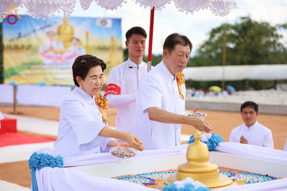 ภาพ No.336956:วันเสาร์ที่ 27 มิถุนายน 2569 พิธีทอดผ้าป่า พิธีตอกเสาเข็มมงคล องค์พระเจดีย์เพื่อสันติภาพโลก ณ ธุดงคสถานลุ่มน้ำฝาง อำเภอฝาง จังหวัดเชียงใหม่