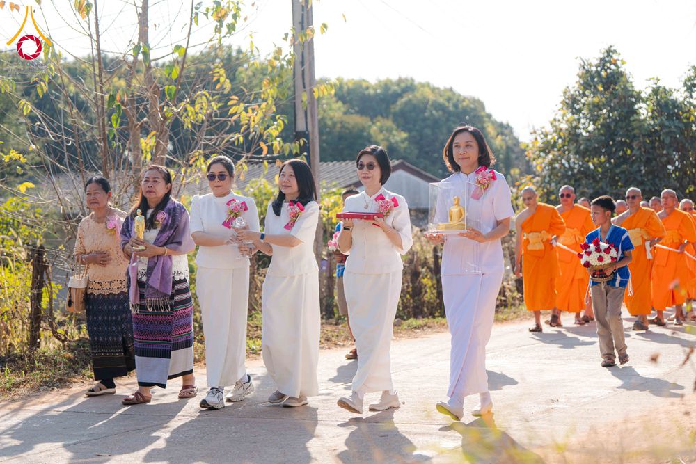 ภาพ No.308932:วันศุกร์ที่ 6 กุมภาพันธ์ พ.ศ.2569 พิธีอัญเชิญพระบรมสารีริกธาตุ เพื่อประดิษฐาน  ณ เจดีย์วัดทุ่งเจริญธรรม อ.อมก๋อย จ.เชียงใหม่