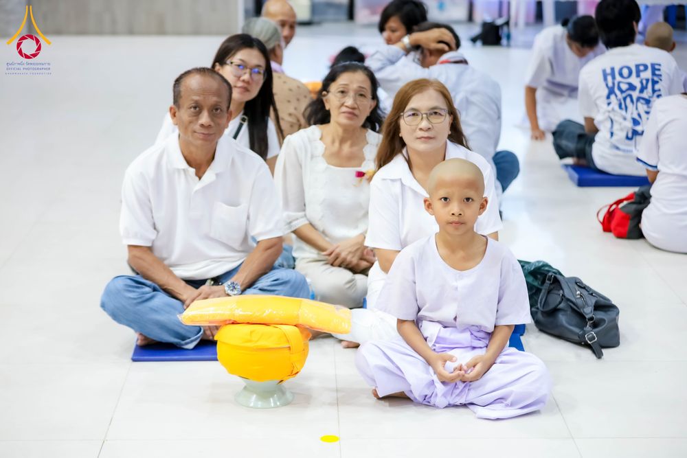 ภาพ No.317486:วันอาทิตย์ ที่ 29 มีนาคม พ.ศ.2569  พิธีปลงผม , พิธีขอขมามอบบาตรและผ้าไตร , พิธีบรรพชา ณ ศูนย์ปฏิบัติธรรมสมุทรปราการ จำนวน 42 รูป