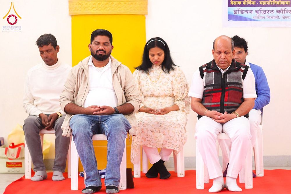 ภาพ No.283829:วันที่ 6-7 ธันวาคม พ.ศ. 2568  พิธีรับมอบหนังสือแสดงเจตจำนงถวายสิทธิครอบครองและใช้ประโยชน์วัดสันติวัน เมืองนาคปูร์  พิธีจุดโคมประทีปถวายเป็นพุทธบูชา และอุทิศบุญกุศลแด่ ดร.บี.อาร์. อัมเบดการ์  พิธีบูชาข้าวพระถ่ายทอดสดจากประเทศไทย