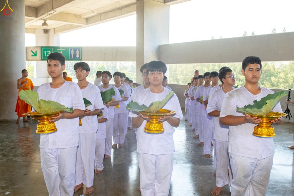 ภาพ No.316754:วันเสาร์ที่ 28 มีนาคม พ.ศ.2569 พิธีปลงผมนาคธรรมทายาท โครงการสามเณรยุวธรรมทายาท รุ่นที่ 34 โครงการสามเณรมัชฌิมธรรมทายาท รุ่นที่ 30 ณ มหารัตนวิหารคด 13 วัดพระธรรมกาย