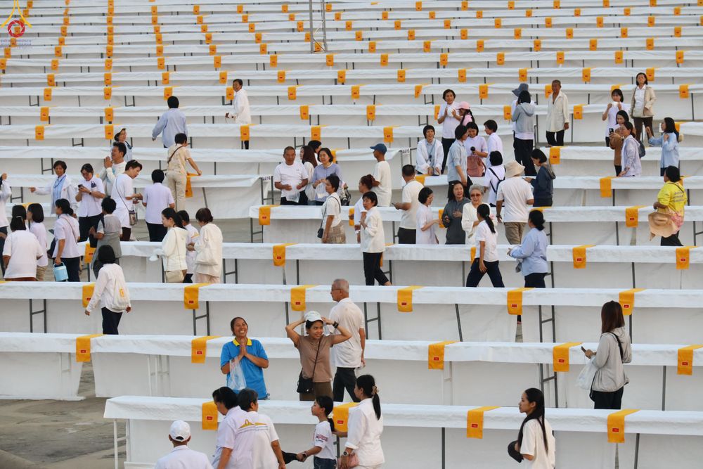 ภาพ No.320265:วันที่ 3-7 เมษายน พ.ศ.2569 การเตรียมงาน ณ ลานธรรม เพื่องานถวายมหาสังฆทาน 40,000 กว่าวัดทั่วประเทศ วันคุ้มครองโลก 22 เมษายน พ.ศ.2569 วัดพระธรรมกาย