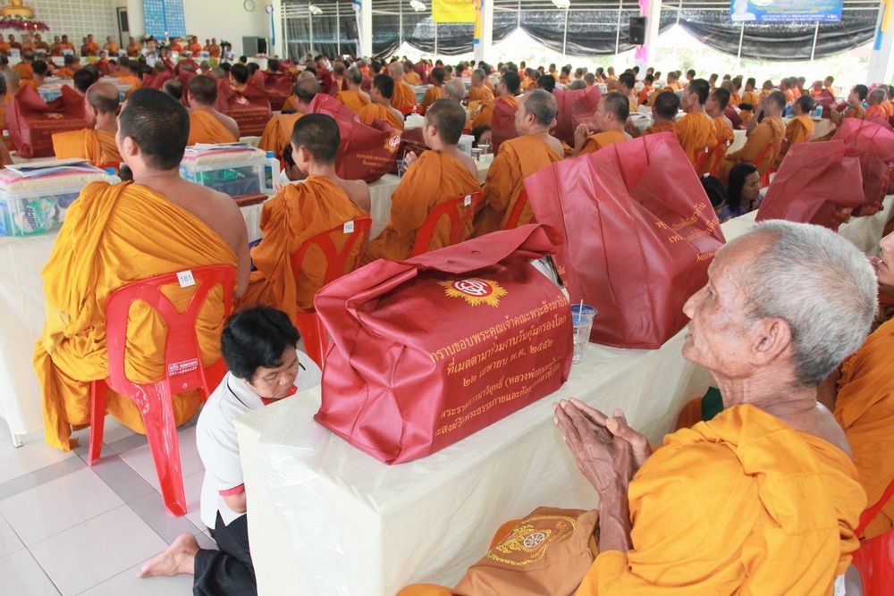 ภาพ No.3435:	พิธีถวายสังฆทานแด่คณะสงฆ์ 286 วัด ใน 4 จังหวัดภาคใต้ ครั้งที่ 66