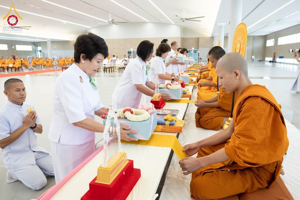 ภาพ No.346733:วันพฤหัสบดี 27 สิงหาคม พ.ศ.2569 พิธีมอบรางวัลแก่สามเณรทรงพระปาฏิโมกข์ปีที่ 4/2569