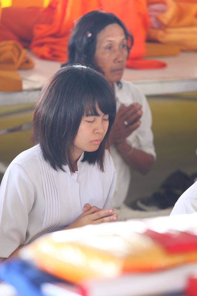 ภาพ No.784:พิธีถวายไทยธรรม