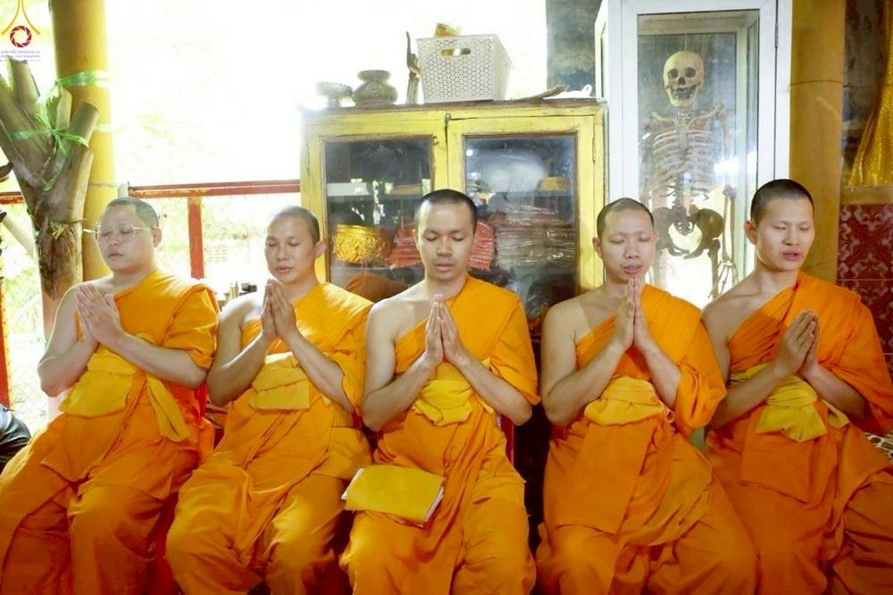 ภาพ No.265131:วันที่ 17 ตุลาคม พ.ศ. 2568 พิธีทอดกฐินสามัคคีทั่วไทย ที่พักสงฆ์พุทธอุทยานปากขาแข้ง ต.เขาโจด อ.ศรีสวัสดิ์ จ.กาญจนบุรี โดยคณะศิษยานุศิษย์ บูชาธรรม 81 ปี หลวงพ่อธัมมชโย