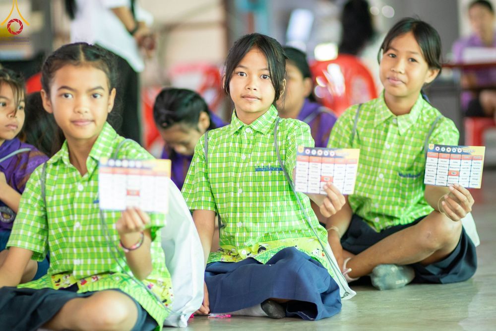 ภาพ No.104860:วันรวมพลังเด็กดี V-star ผู้นำฟื้นฟูศีลธรรมโลก จังหวัดกำแพงเพชร ณ ศูนย์ปฏิบัติธรรมกำแพงเพชร ในอุปถัมภ์พระพรหมวชิรปัญญาจารย์ วันที่ 22 ธันวาคม พ.ศ. 2566
